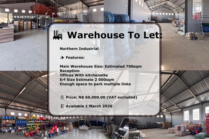Business To Rent in Northern Industrial