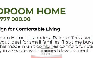 House For Sale in Mondesa