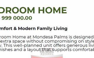 House For Sale in Mondesa