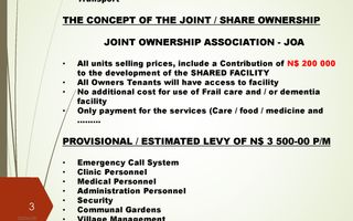 2 Bedroom Retirement For Sale in Ocean View, Swakopmund