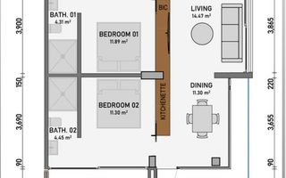 2 Bedroom Apartment For Sale in Swakopmund Central, Swakopmu...
