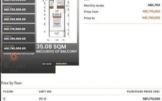 1 Bedroom Apartment For Sale in City Centre, Swakopmund