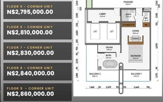 1 Bedroom Apartment For Sale in City Centre, Swakopmund