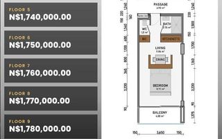 1 Bedroom Apartment For Sale in City Centre, Swakopmund