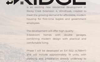 3 Bedroom House For Sale in Rocky Crest, Windhoek