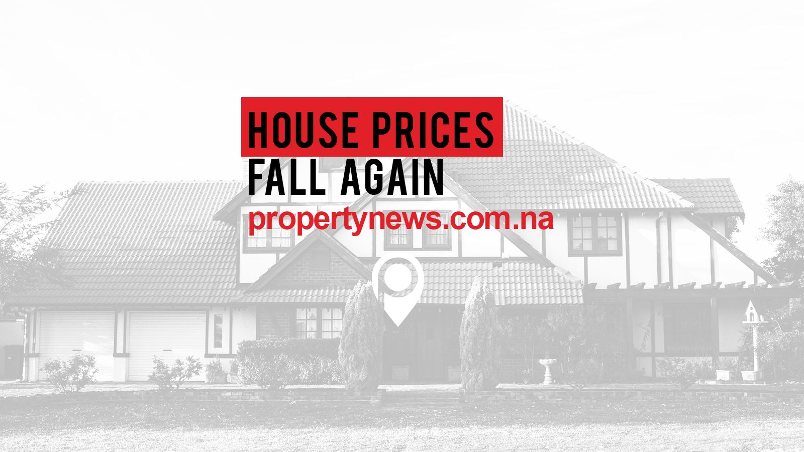 House prices fall again